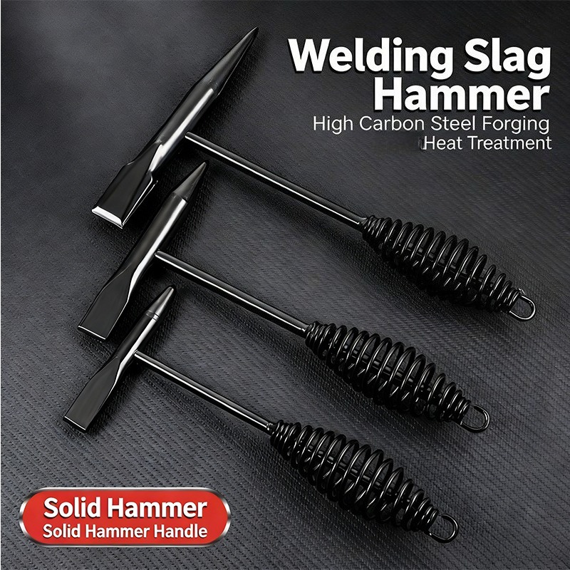 Workshop Tools Hammer - Welding Forged Slag Hammer High Carbon