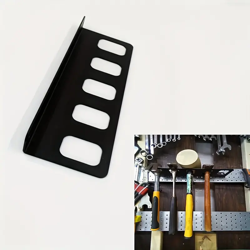 Workshop Tools Hammer - Heavy-Duty Wall-Mounted Hammer Rack, Thickened Metal