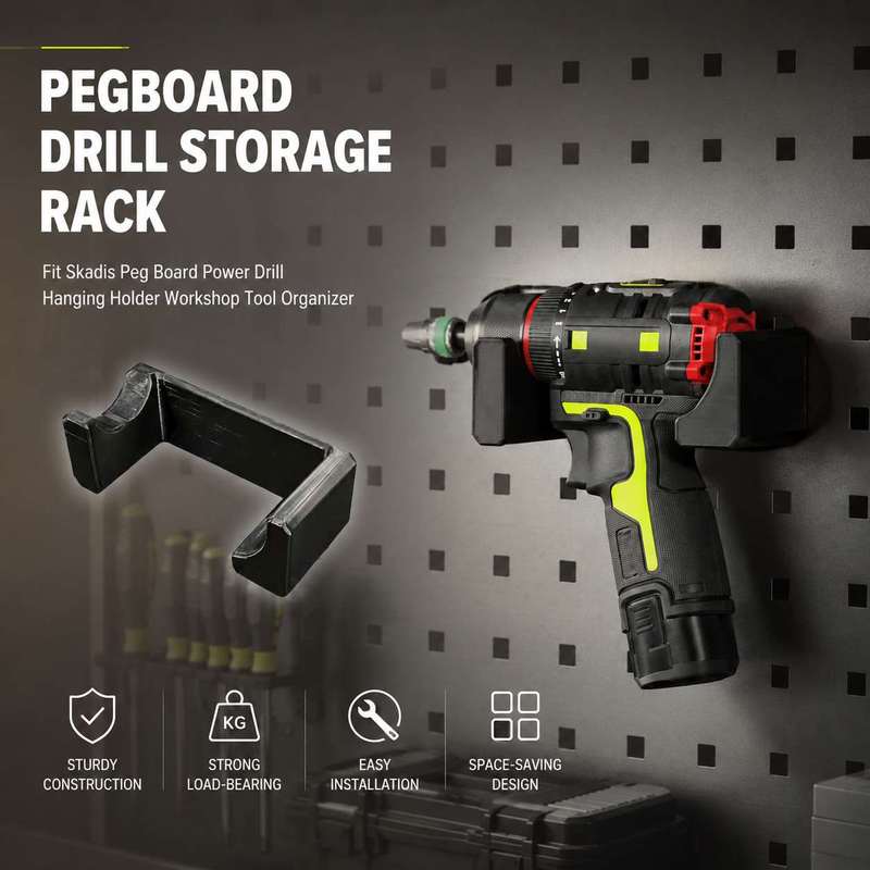 Pegboard Drill Storage Rack Fi - огляд і ціна Workshop Tools.Hanging Board