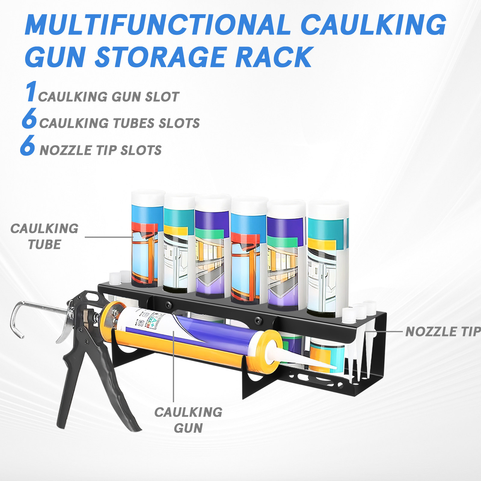 Heavy-Duty Wall-Mounted Caulki - огляд і ціна Workshop Tools Youtube