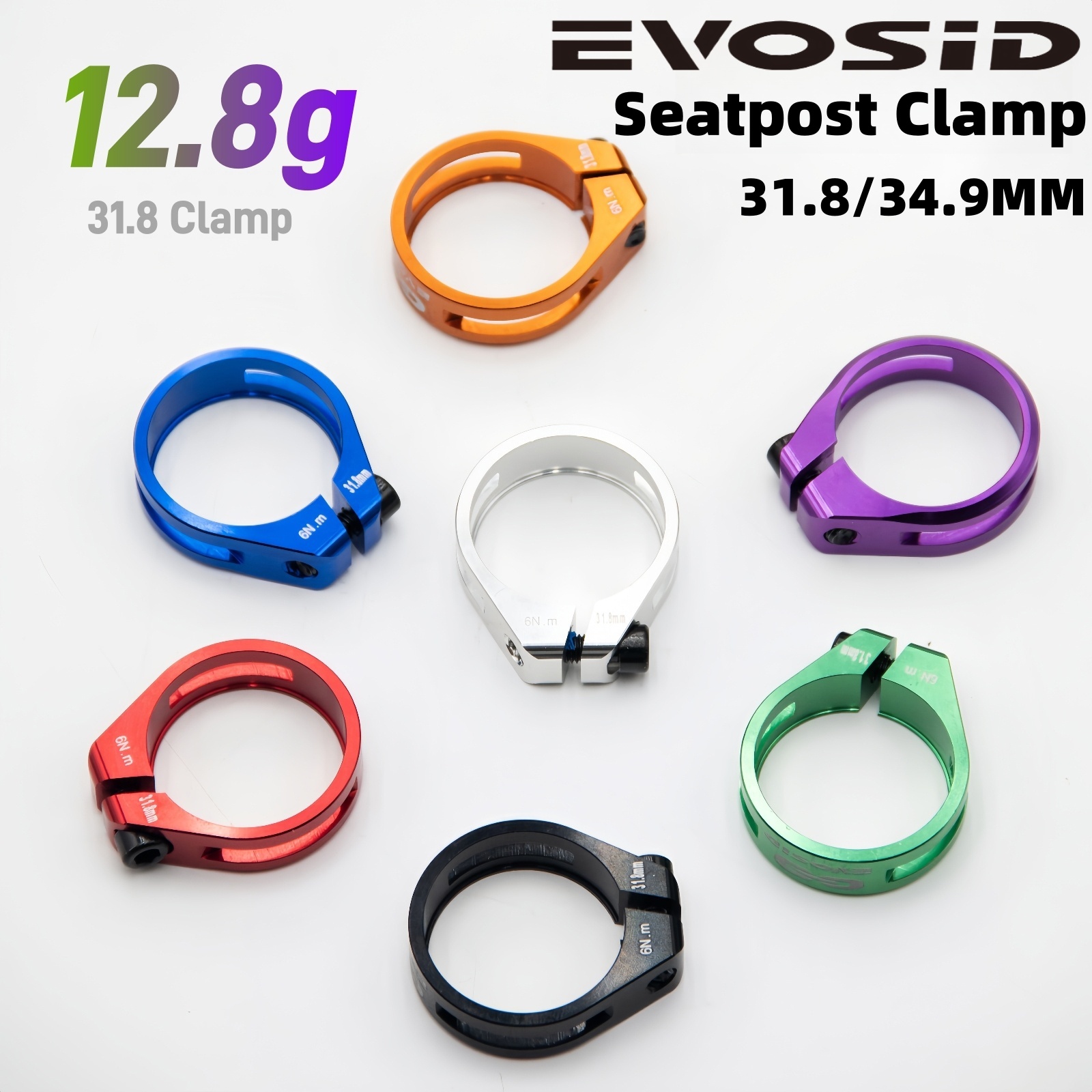 EVOSID MTB Bike Seatpost Clamp - огляд і ціна Pipe Clamp Bar