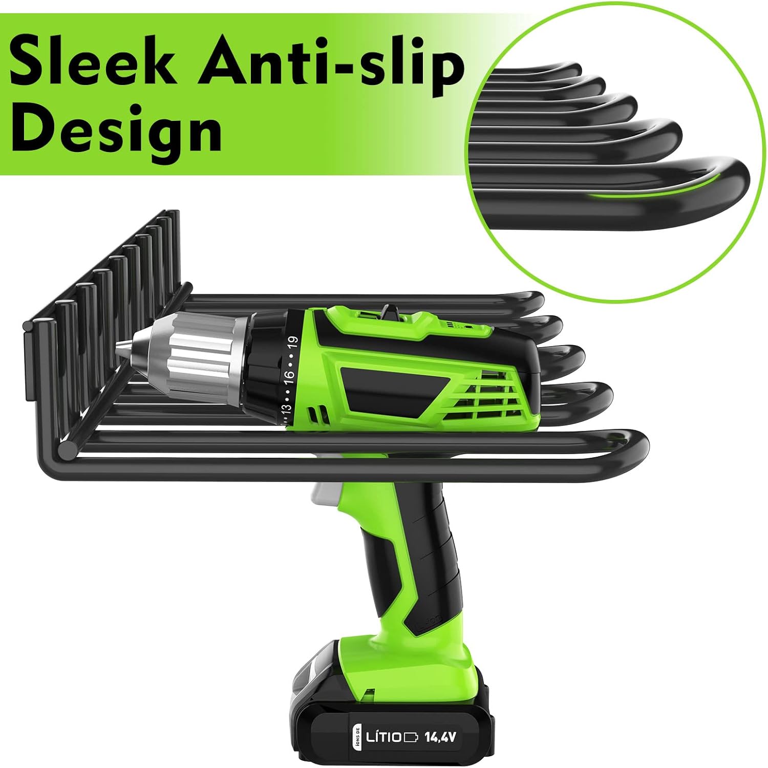 VKKM Power Tool Organizer 4 Sl - огляд і ціна Workshop Tools Wall
