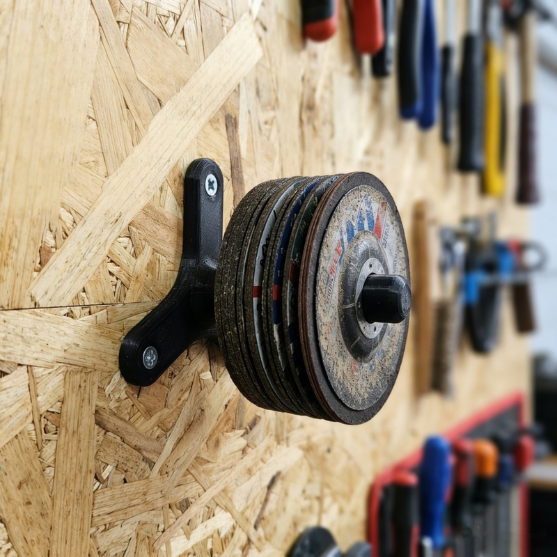 1Pcs Wall Mount Grinder Holder - огляд і ціна Workshop Tools Wall