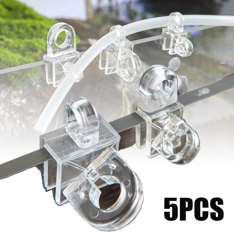 5PCS Aquarium Fixing Clip Fish - огляд і ціна Pipe Clamp Bar