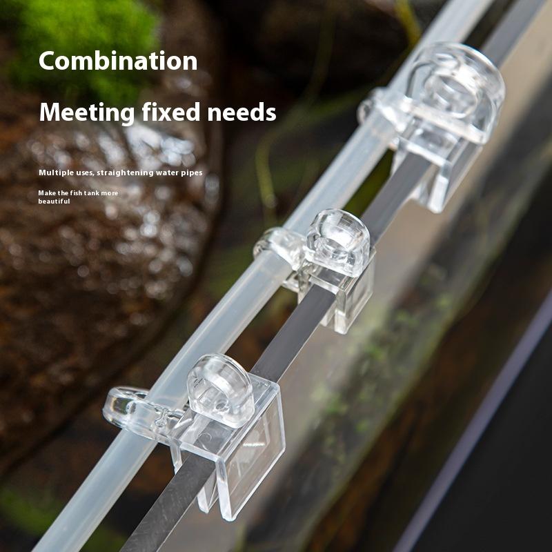 5PCS Aquarium Fixing Clip Fish - огляд і ціна Pipe Clamp Bar