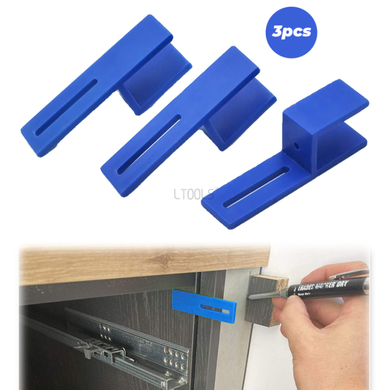 3pcs 18mm Jigs Closing Fixing  - огляд і ціна Dowel Jig Kit