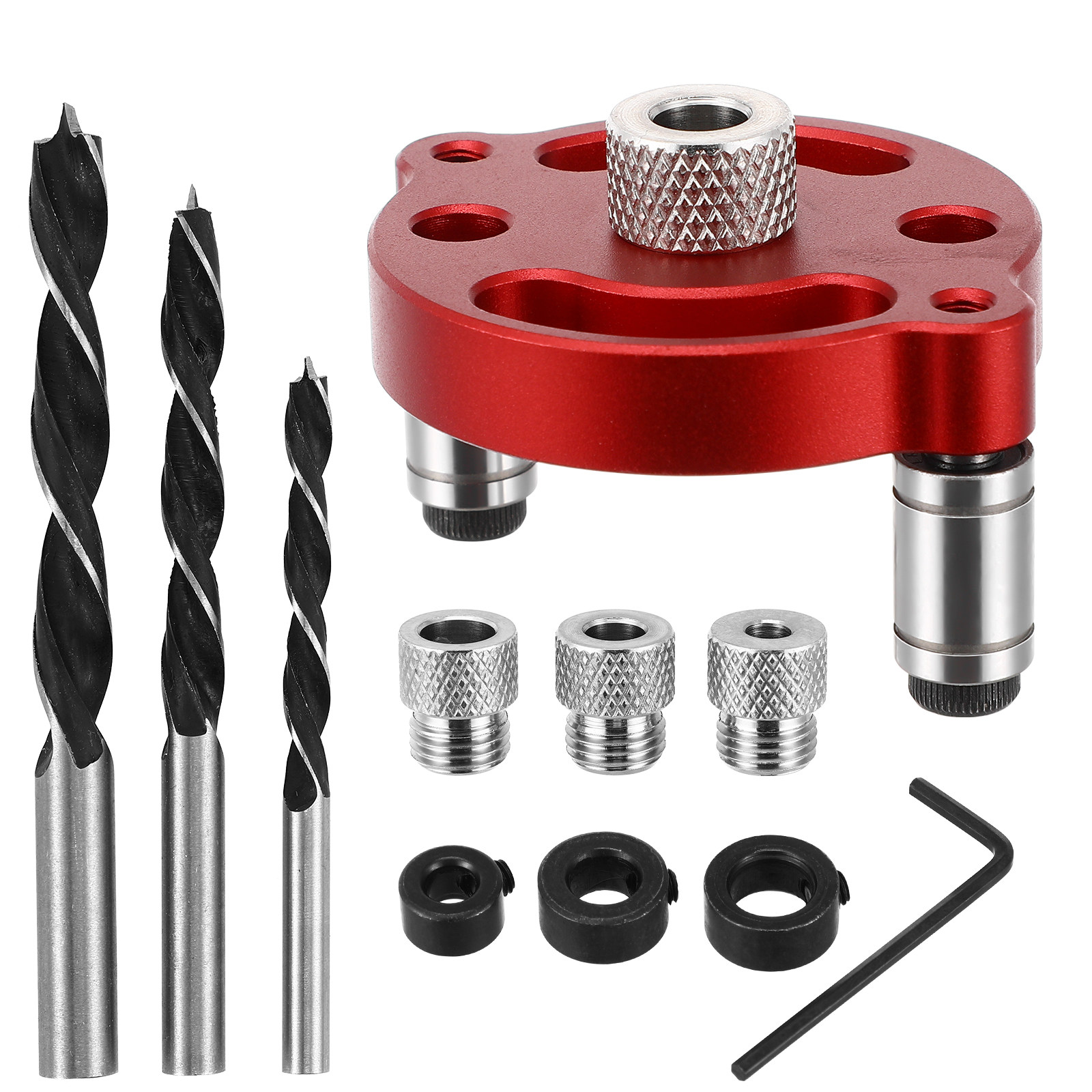 1Set Aluminum Alloy Woodworkin - огляд і ціна Dowel Jig Kit