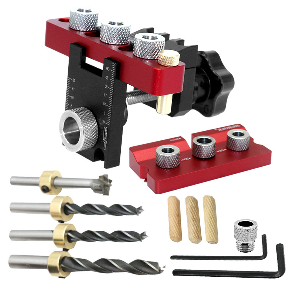 3 In 1 Universal Dowel & Pocke - огляд і ціна Dowel Jig Kit