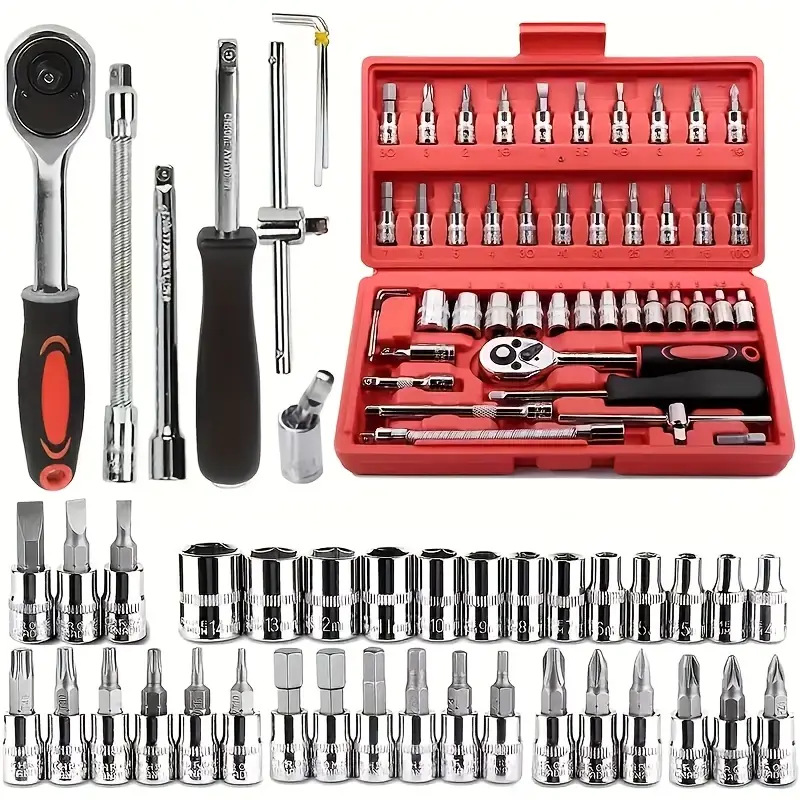 46Pc Auto Maintenance Vehicle- - огляд і ціна Workshop Tools Sale