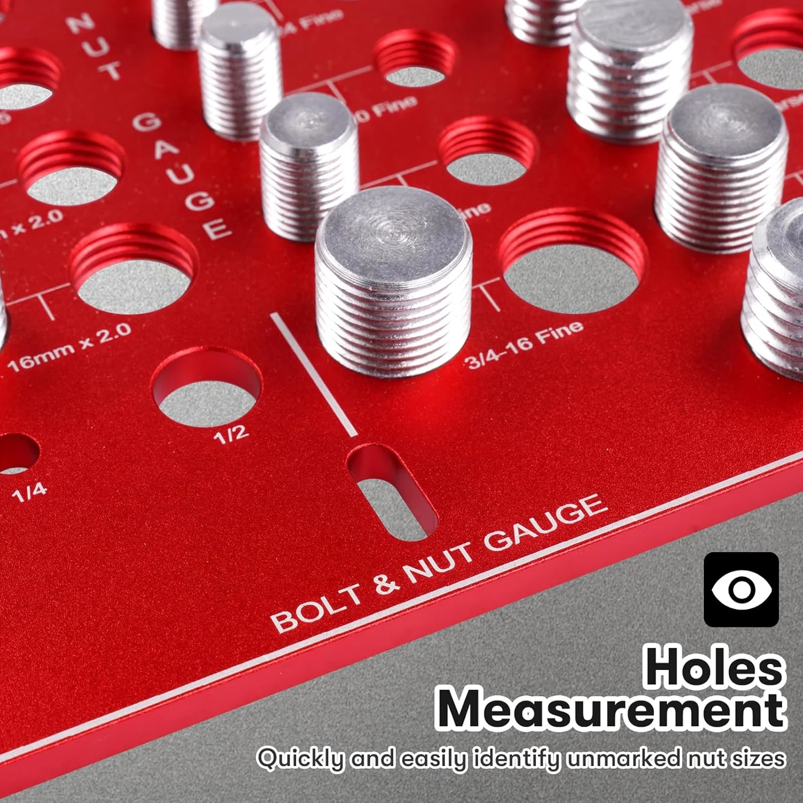 Nut and Bolt Thread Gauge Set  - огляд і ціна Workshop Cutting Tools