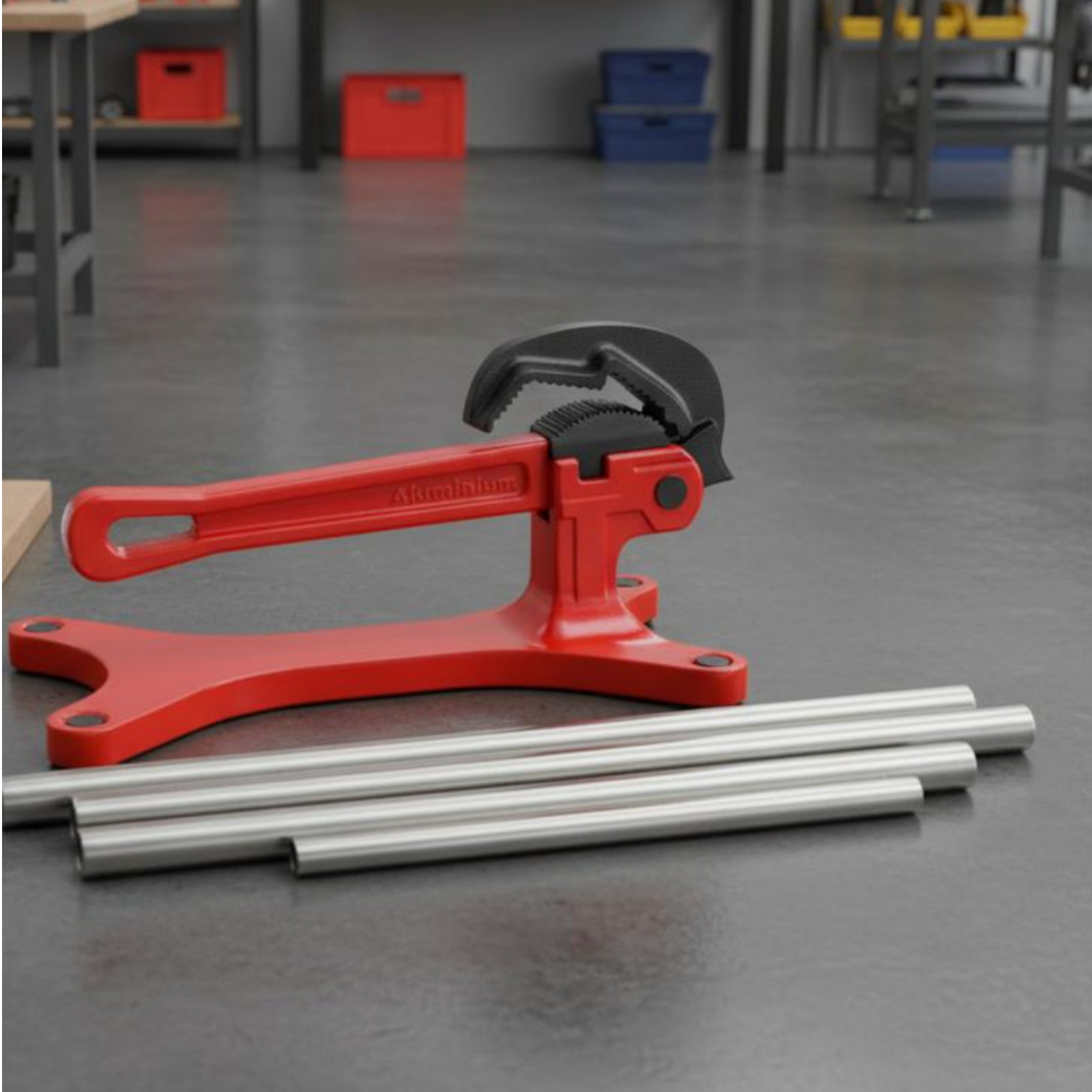 Yoke Pipe Vise Sturdy-Duty Por - огляд і ціна Tools In The Workshop