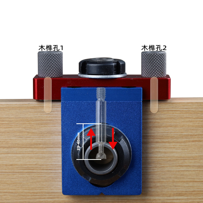 TEBAK W-136 Pocket Hole Jig Ki - огляд і ціна Dowel Jig Kit