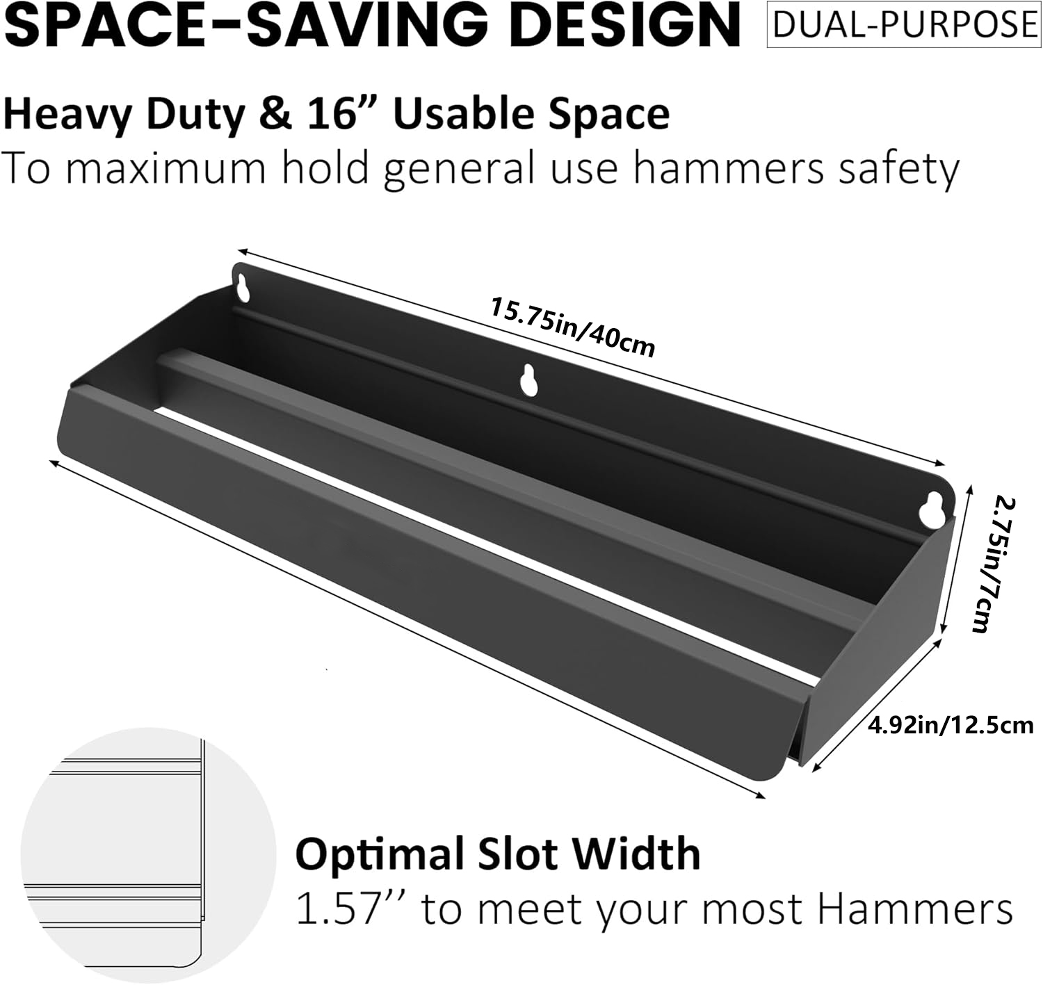 Hammer Holder, Wall Mount Stor - огляд і ціна Workshop Tools Hammer