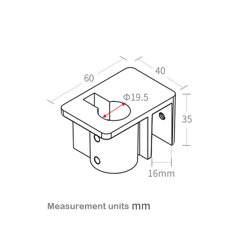 Fish Tank Acrylic Water Pipe C - огляд і ціна Pipe Clamp Bar