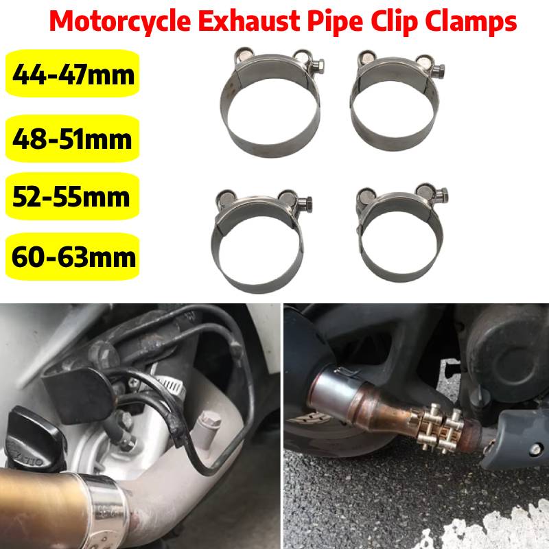 44mm-63mm Motorcycle Exhaust C - огляд і ціна Pipe Clamp Bar
