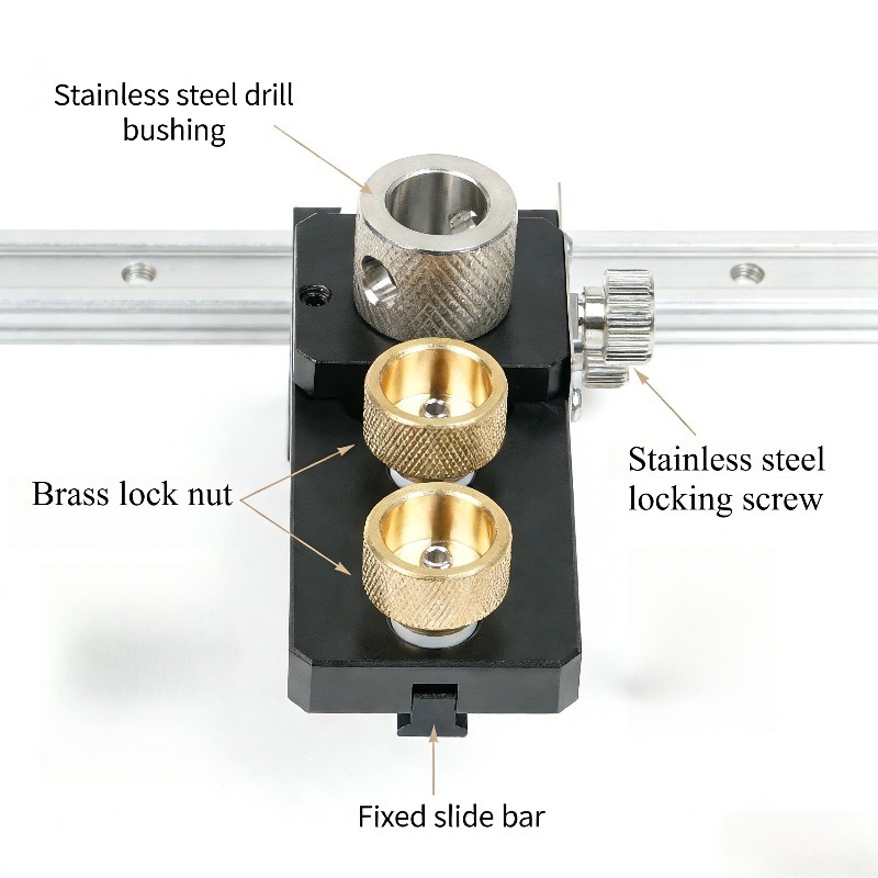 20/30/40 Aluminum Profile Trac - огляд і ціна Dowel Jig Kit