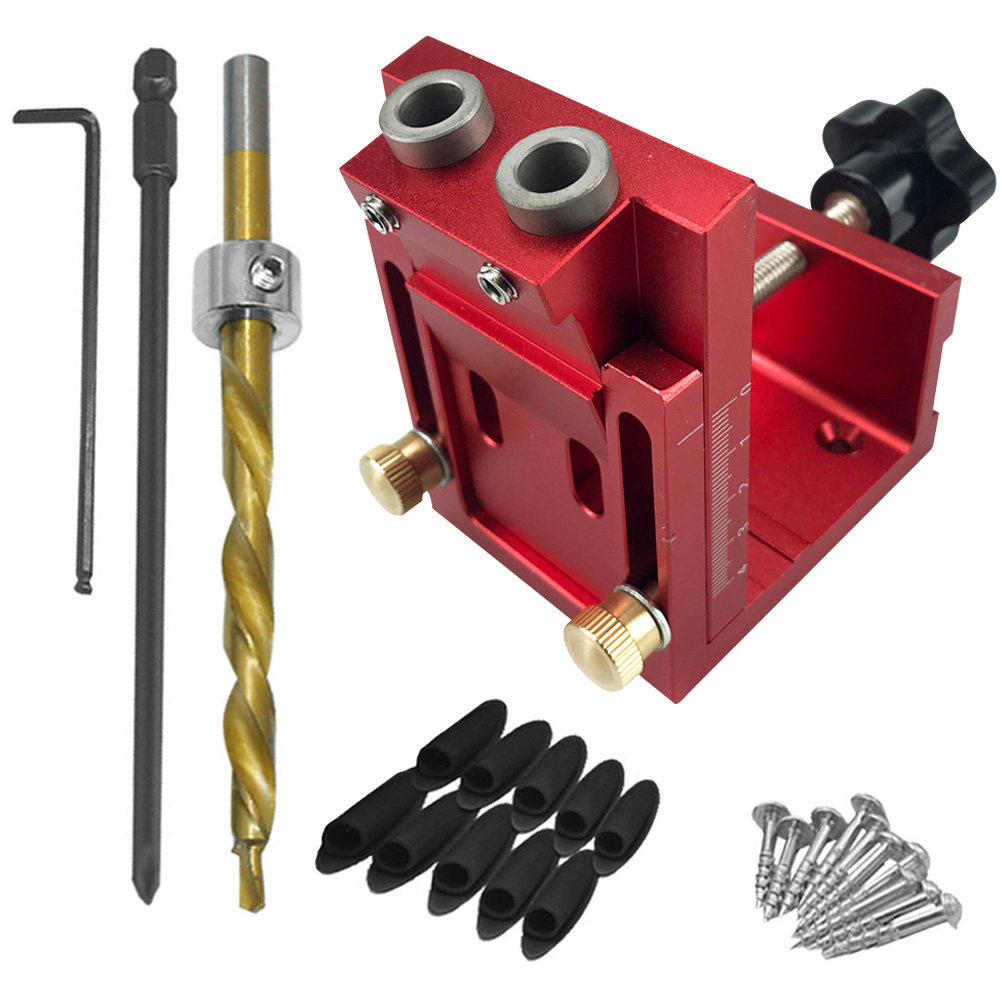 Pocket Hole Jig 1 Set 15 Degre - огляд і ціна Dowel Jig Kit