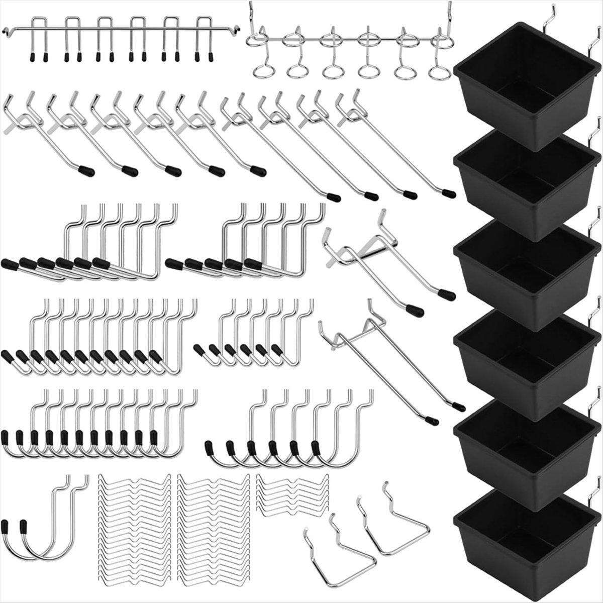 SALE AA63 121Pcs Pegboard Hook - огляд і ціна Workshop Tools Sale
