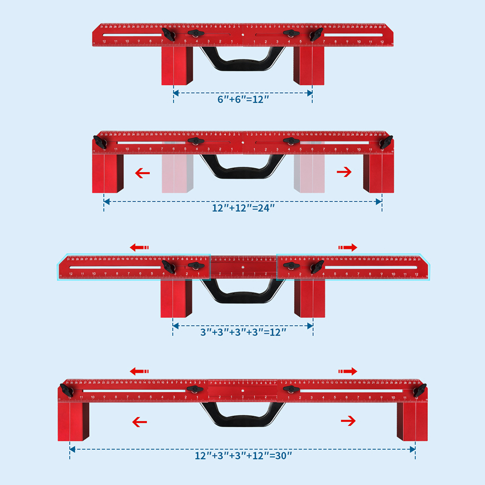 1Set Framing Tools, Adjustable - огляд і ціна Dowel Jig Kit